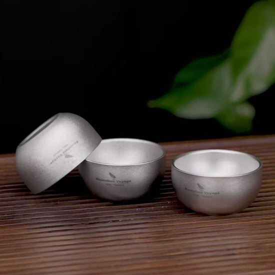 Titanium Mini Tea Cup