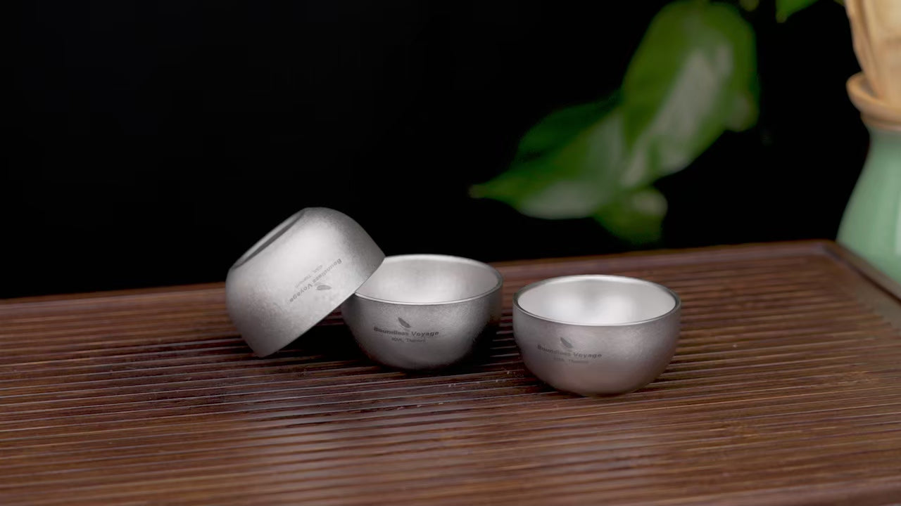 Titanium Mini Tea Cup