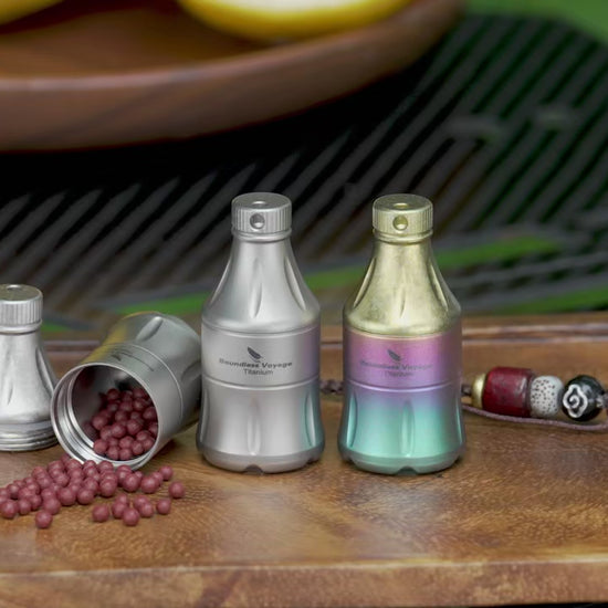 Titanium Pill Container 