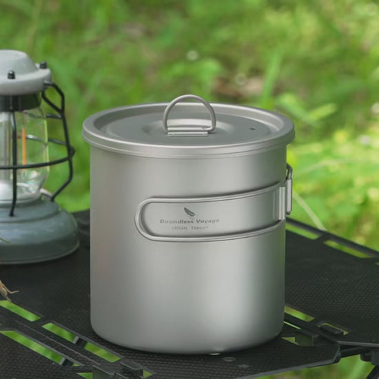 1400ml Titanium Pot