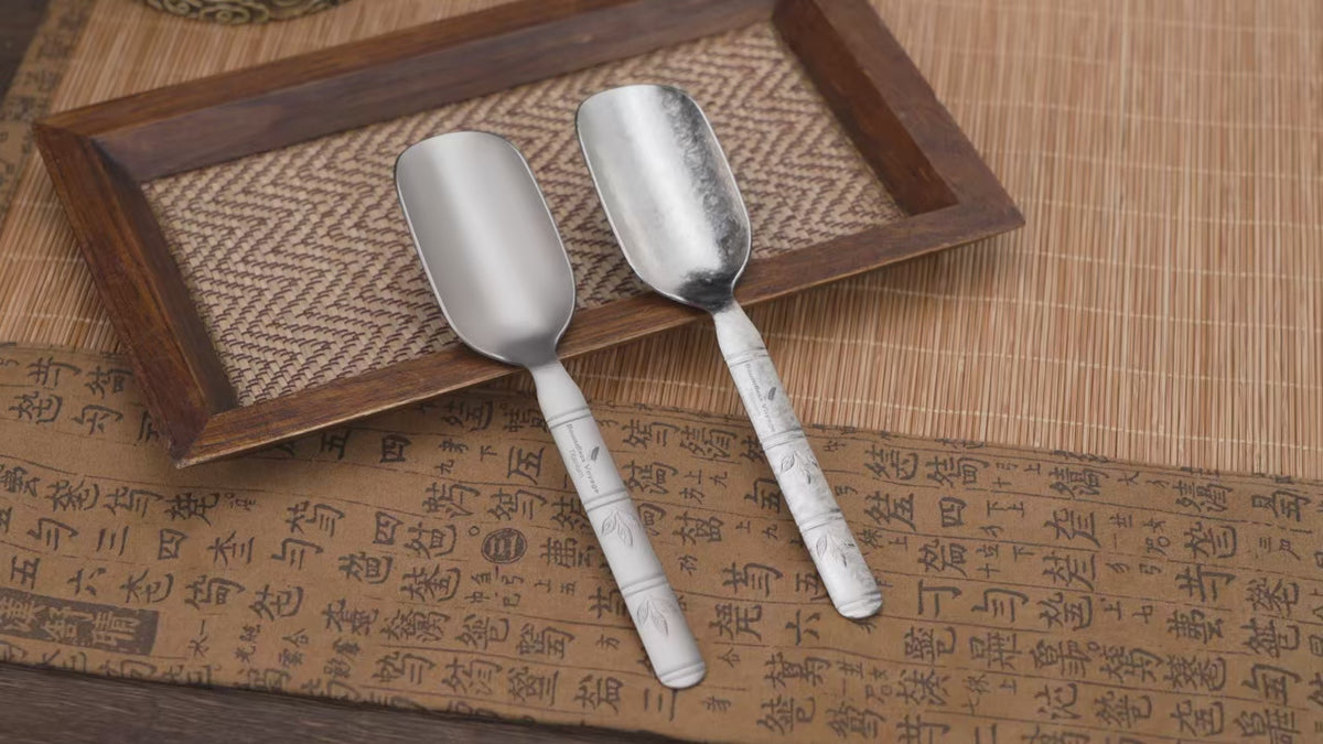 Titanium Tea Scoop Long Handle